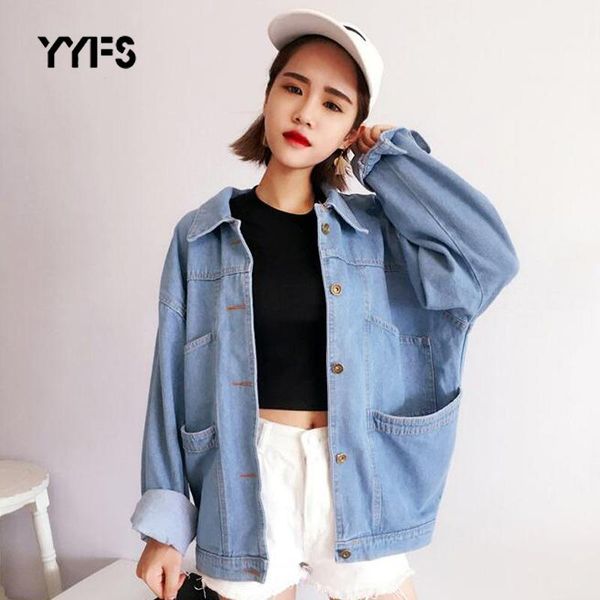 women's jackets women boyfriend denim big pockets spring streetwear solid jeans jacket female chaquetas mujer 2021 coats outwear, Black;brown
women's jackets women boyfriend denim big pockets spring streetwear solid jeans jacket female chaquetas mujer 2021 coats outwear, Black;brown