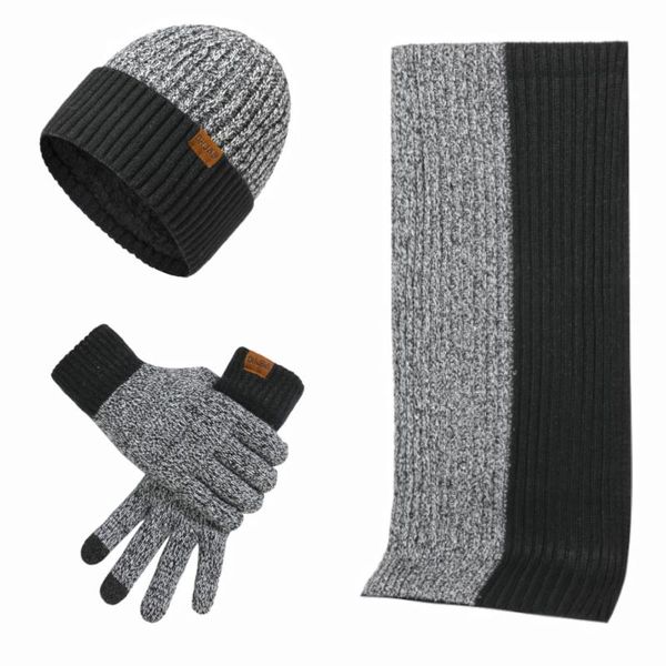 hats, scarves & gloves sets autumn and winter european american wool hat set color matching knitted thickened scarf three piece, Blue;gray
hats, scarves & gloves sets autumn and winter european american wool hat set color matching knitted thickened scarf three piece, Blue;gray