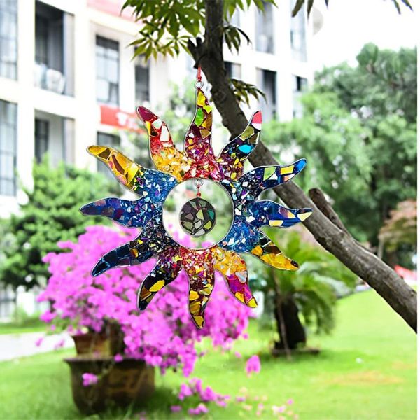 decorative objects & figurines 2pcs selling acrylic rainbow sun decoration wall art sculpture garden outdoor hanging drop2021
decorative objects & figurines 2pcs selling acrylic rainbow sun decoration wall art sculpture garden outdoor hanging drop2021