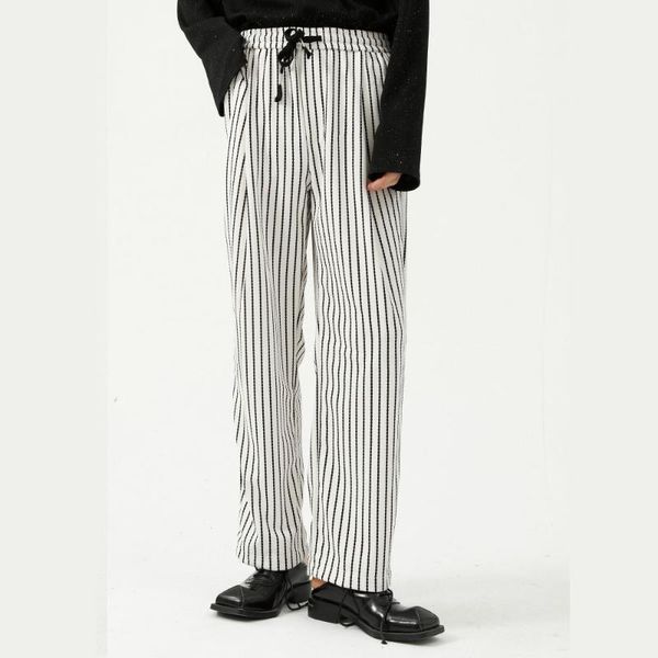 men's pants loose straight stripe casual trousers men streetwear vintage fashion sports joggers sweatpants male, Black
men's pants loose straight stripe casual trousers men streetwear vintage fashion sports joggers sweatpants male, Black