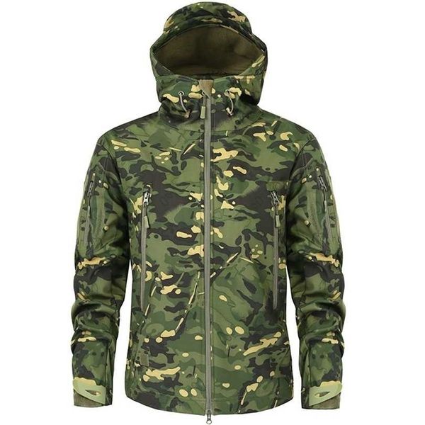 hiking army jackets men camouflage military tactical autumn winter shark skin soft shell waterproof windbreaker 211126, Black;brown
hiking army jackets men camouflage military tactical autumn winter shark skin soft shell waterproof windbreaker 211126, Black;brown
