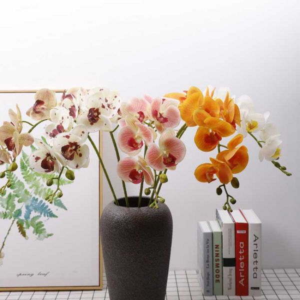 decorative flowers & wreaths 9heads butterfly orchid artificial flower wedding home display decor phalaenopsis floral arrangement material
decorative flowers & wreaths 9heads butterfly orchid artificial flower wedding home display decor phalaenopsis floral arrangement material
