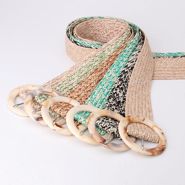 belts bohemian wide belt vintage wooden buckle wild braided female acrylic round linen weave women fake straw waist, Black;brown
belts bohemian wide belt vintage wooden buckle wild braided female acrylic round linen weave women fake straw waist, Black;brown