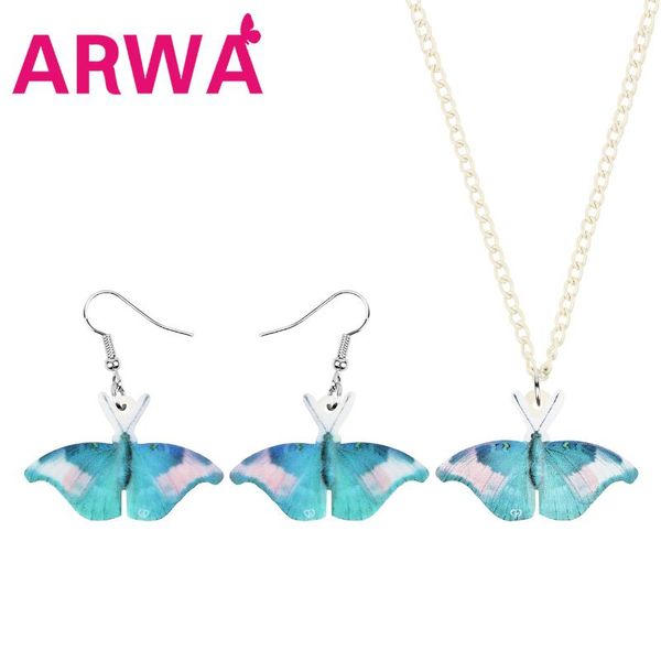 earrings & necklace arwa acrylic blue morpho butterfly jewelry sets big sweet animal insect for women kid fashion gifts decoration, Silver
earrings & necklace arwa acrylic blue morpho butterfly jewelry sets big sweet animal insect for women kid fashion gifts decoration, Silver