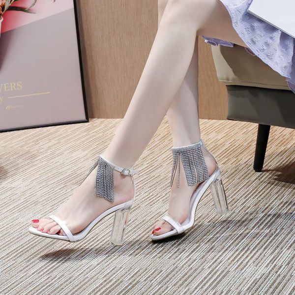 sandals crystal-heeled transparent high-heeled women's summer 2021 resuscer chain square head empty thick-heeled, Black
sandals crystal-heeled transparent high-heeled women's summer 2021 resuscer chain square head empty thick-heeled, Black