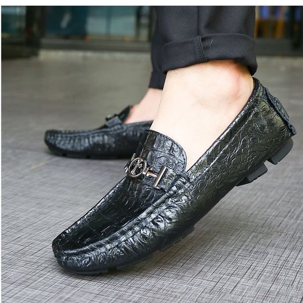 464748 size foreign trade plus size doug shoes men-spring and autumn new large size shoes cowhide slip-on driving shoes men, Black
464748 size foreign trade plus size doug shoes men-spring and autumn new large size shoes cowhide slip-on driving shoes men, Black