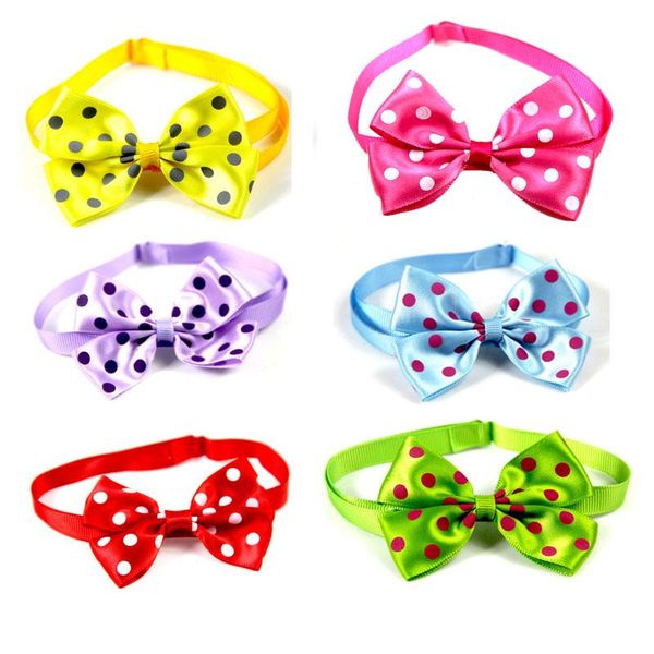 dog apparel 60 pcs pet puppy cat ribbon bow ties&bowtie adjustable polka dots bowknot collar accessories supplies
dog apparel 60 pcs pet puppy cat ribbon bow ties&bowtie adjustable polka dots bowknot collar accessories supplies