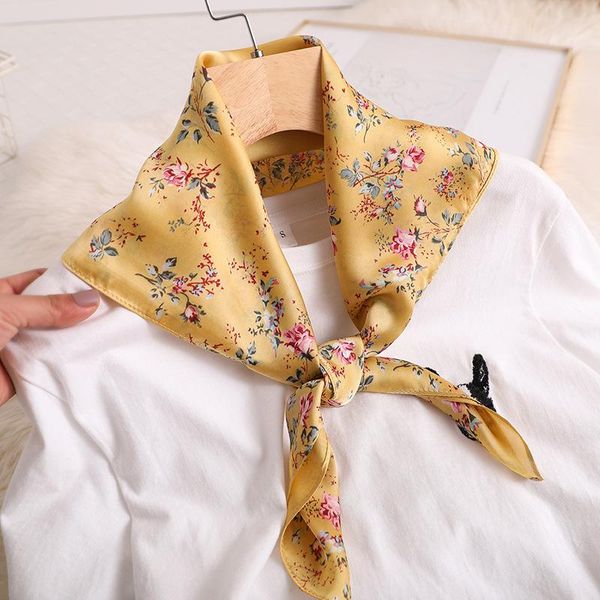 scarves 70*70cm 2021 silk scarf square women fashion work neckerchife spring summer decorative small scarfs gift for lady, Blue;gray
scarves 70*70cm 2021 silk scarf square women fashion work neckerchife spring summer decorative small scarfs gift for lady, Blue;gray