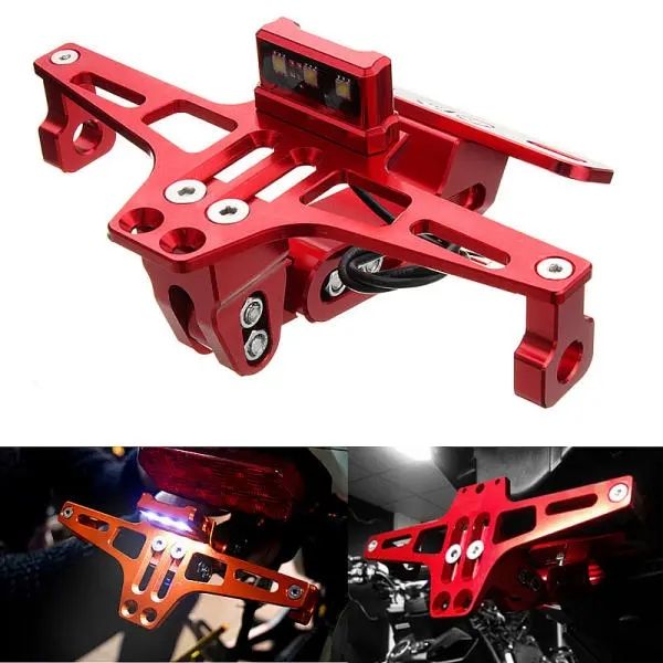 motorcycle license plate holder bracket led rear light 12v cnc fender for yamaha bws
motorcycle license plate holder bracket led rear light 12v cnc fender for yamaha bws