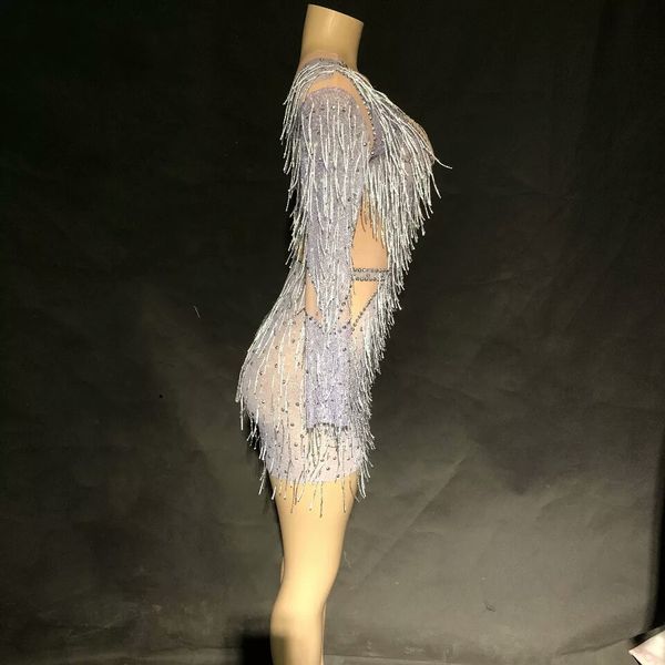 fashion fringe rhinestones mesh see through bodysuit tassel rompers womens nightclub bar party outfit stage dance costume, Black;red
fashion fringe rhinestones mesh see through bodysuit tassel rompers womens nightclub bar party outfit stage dance costume, Black;red