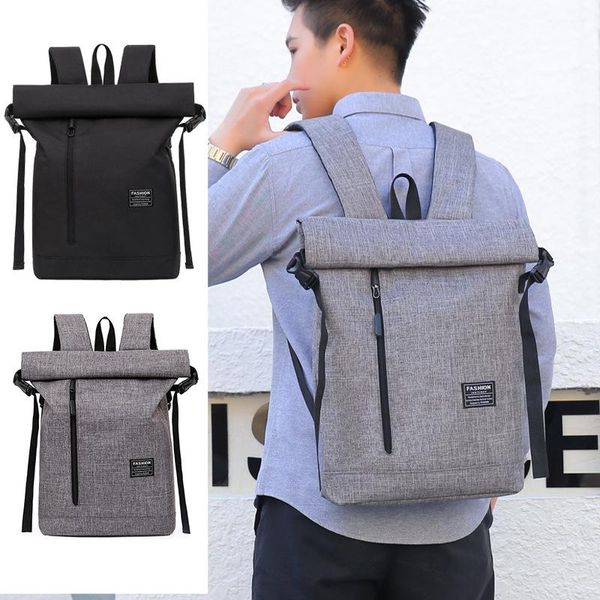 backpack waterproof men women 15 inches lapback pack large capacity backpacks pleated casual school bags
backpack waterproof men women 15 inches lapback pack large capacity backpacks pleated casual school bags