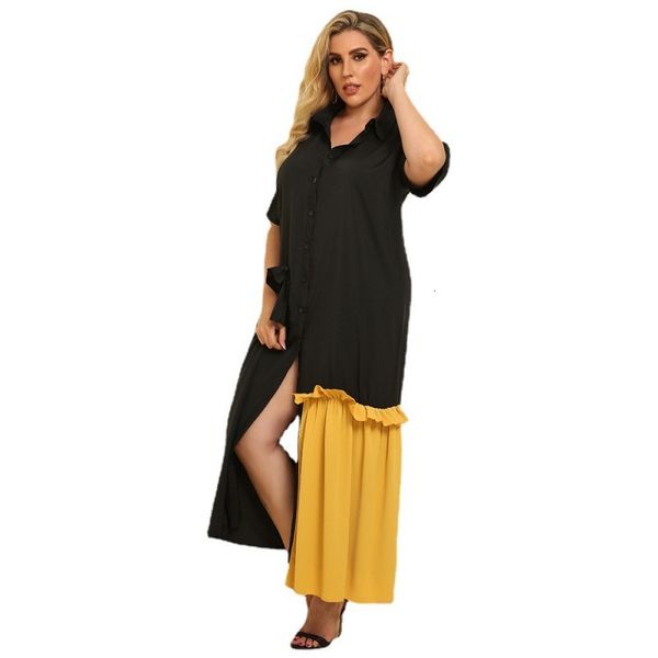 plissado long dresses for the women half-sleeve division maxi blouse robe elegant new fashion streetwear office dress lady mbn0, Black;gray
plissado long dresses for the women half-sleeve division maxi blouse robe elegant new fashion streetwear office dress lady mbn0, Black;gray