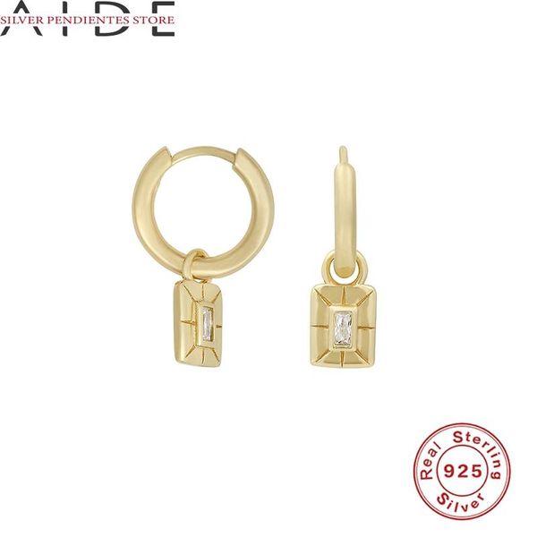 hoop & huggie aide korean fine jewelry 925 sterling silver earrings for women personalized simple rectangular white zircon, Golden;silver
hoop & huggie aide korean fine jewelry 925 sterling silver earrings for women personalized simple rectangular white zircon, Golden;silver