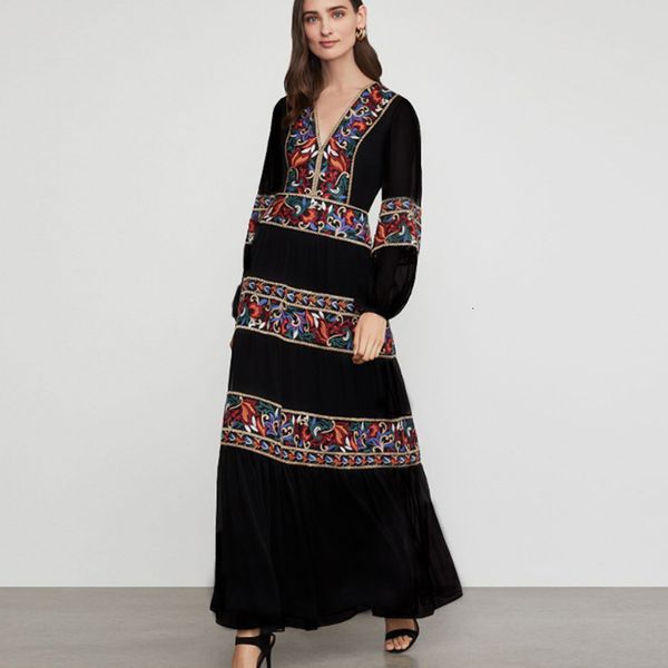 2021 new long slleve v neck maxi dress for women spring autumn ethnic floral embroidery vestidos party cotton tunic gyhh, White
2021 new long slleve v neck maxi dress for women spring autumn ethnic floral embroidery vestidos party cotton tunic gyhh, White