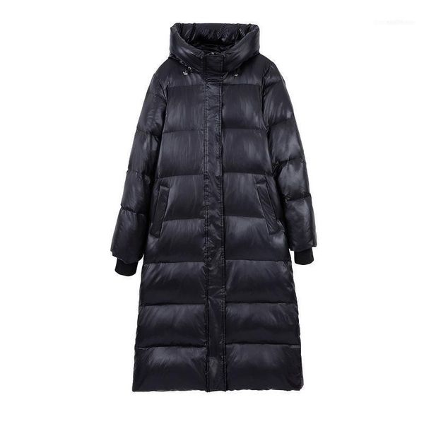 (urmall) winter women parkas down coats jackets with hoody lady long outwear overcoat lf91871, Black
(urmall) winter women parkas down coats jackets with hoody lady long outwear overcoat lf91871, Black