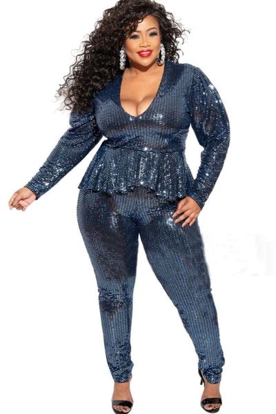 plus size tracksuits clothes for women long sleeve v-neck + joggers pants sequins elegant 2 piece sets outfits 4xl sweat suits, Black
plus size tracksuits clothes for women long sleeve v-neck + joggers pants sequins elegant 2 piece sets outfits 4xl sweat suits, Black