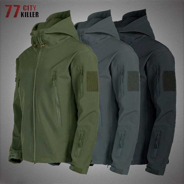 military shark skin soft shell jackets men tactical windproof waterproof jacket men army combat jackets mens hooded bomber coats 210927, Black;brown
military shark skin soft shell jackets men tactical windproof waterproof jacket men army combat jackets mens hooded bomber coats 210927, Black;brown