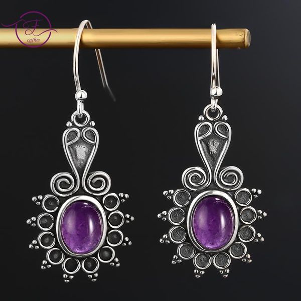 dangle & chandelier oval amethyst 925 sterling silver drop earrings for women ethnic flower earring party anniversary gift jewelry
dangle & chandelier oval amethyst 925 sterling silver drop earrings for women ethnic flower earring party anniversary gift jewelry