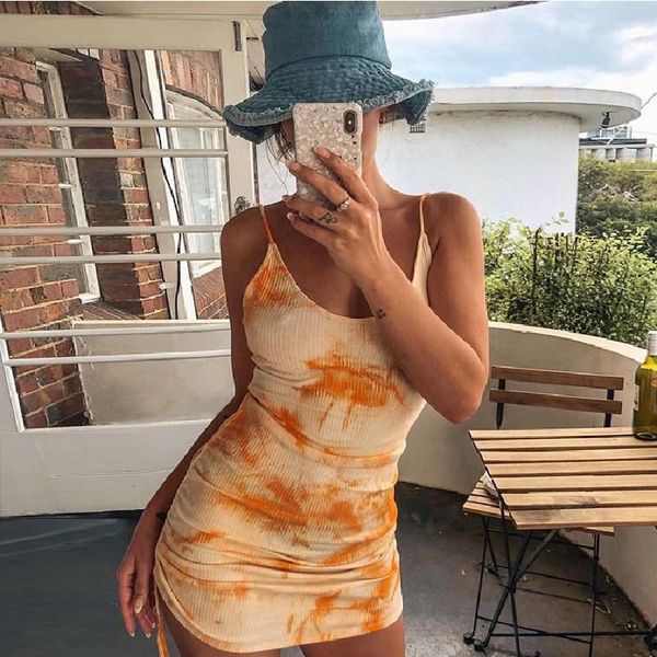 casual dresses women tie-dye print sling dress low-cut u-shaped backless side drawstring slim skinny mini ladies summer clothes, Black;gray
casual dresses women tie-dye print sling dress low-cut u-shaped backless side drawstring slim skinny mini ladies summer clothes, Black;gray