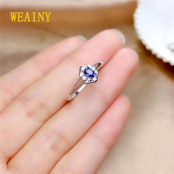 cluster rings weainy s925 sterling silver ring genuine natural sri lanka sapphire birthstone ladies blue gemstone fashion1, Golden;silver
cluster rings weainy s925 sterling silver ring genuine natural sri lanka sapphire birthstone ladies blue gemstone fashion1, Golden;silver