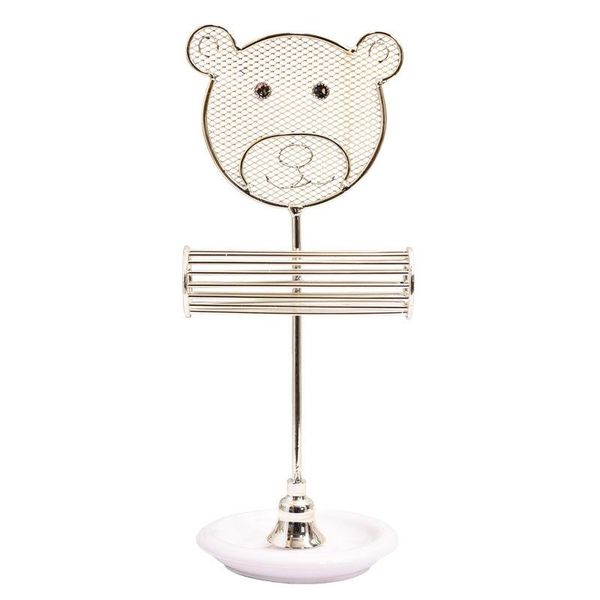 jewelry pouches, bags iron display stand ring holder cute bear ear studs earring storage tool, Pink;blue
jewelry pouches, bags iron display stand ring holder cute bear ear studs earring storage tool, Pink;blue