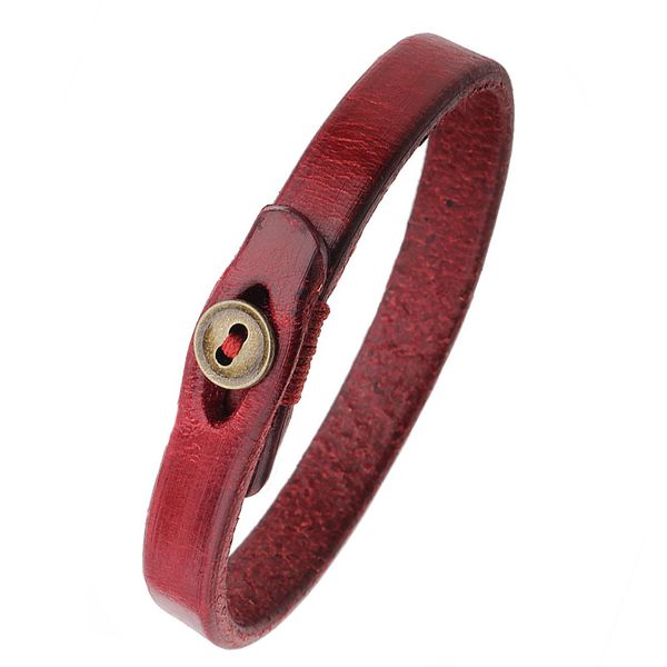 red & black genuine leather bracelets jewelry friendship button braslet femme pulseras hombre bracciali uomo bijoux, Golden;silver
red & black genuine leather bracelets jewelry friendship button braslet femme pulseras hombre bracciali uomo bijoux, Golden;silver