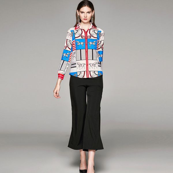 track design female blouse turn collar vintage impression shirt elegant blue 7hiy, White
track design female blouse turn collar vintage impression shirt elegant blue 7hiy, White