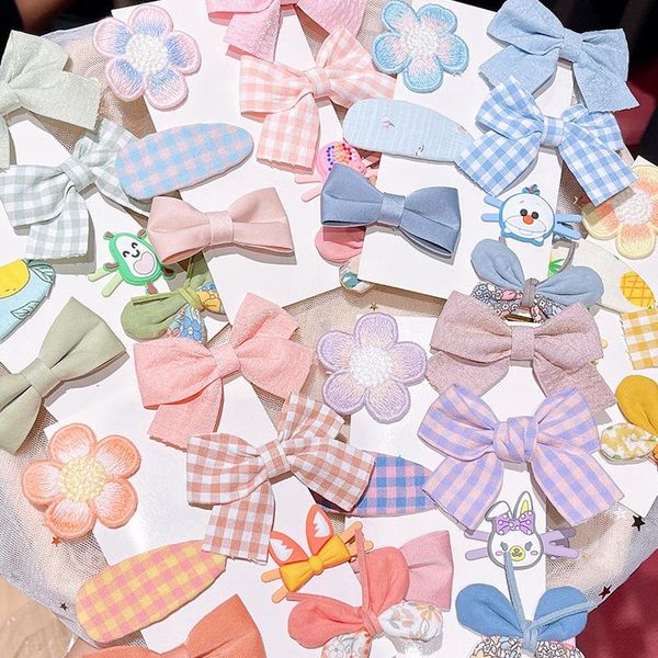 hair accessories 7 pcs/set cotton linen leopard print bowknot clips for cute girls barrettes safety hairpins headwear kids, Slivery;white
hair accessories 7 pcs/set cotton linen leopard print bowknot clips for cute girls barrettes safety hairpins headwear kids, Slivery;white