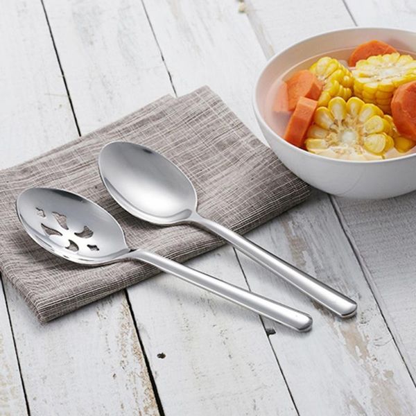stainless steel salad spoon servers european style salad spoon fork serving set home restaurant kitchen pasta tools
stainless steel salad spoon servers european style salad spoon fork serving set home restaurant kitchen pasta tools