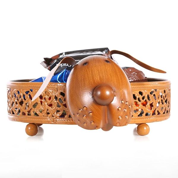storage baskets vintage metal iron snack dessert tray dog shape fruit plate desksmall items jewelry display -29x22x11cm
storage baskets vintage metal iron snack dessert tray dog shape fruit plate desksmall items jewelry display -29x22x11cm