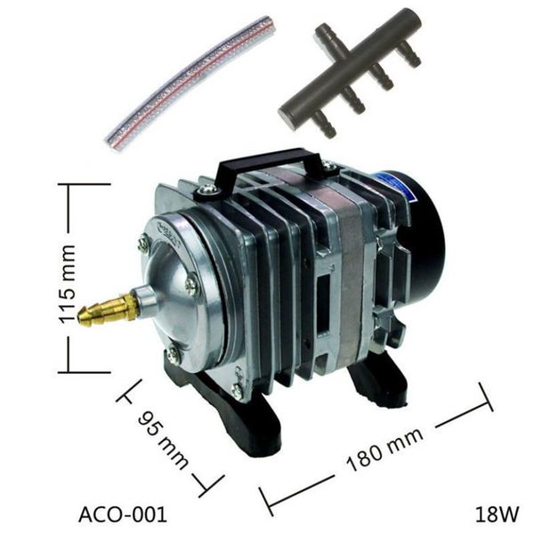 air pumps & accessories aquarium electromagnetic compressor 38l/min 18w fish tank pump increasing oxygen resun aco-001
air pumps & accessories aquarium electromagnetic compressor 38l/min 18w fish tank pump increasing oxygen resun aco-001