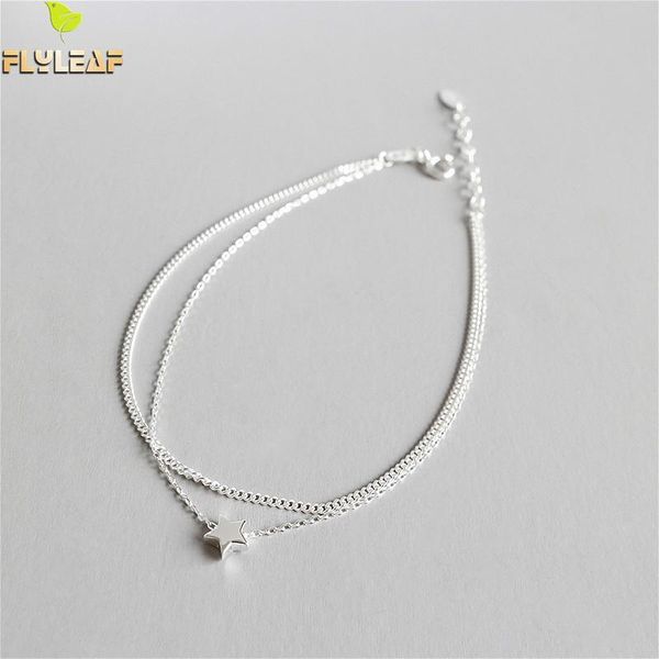 flyleaf 925 sterling silver double layer chain star anklets for women cute girl ankle leg fine jewelry simple enkelbandje party, Red;blue
flyleaf 925 sterling silver double layer chain star anklets for women cute girl ankle leg fine jewelry simple enkelbandje party, Red;blue