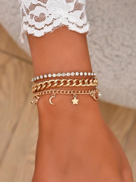 link, chain gold color bohemian handmade tassel crystal star bracelet sets women 2021 rope bracelets retro jewelry accessories, Black
link, chain gold color bohemian handmade tassel crystal star bracelet sets women 2021 rope bracelets retro jewelry accessories, Black