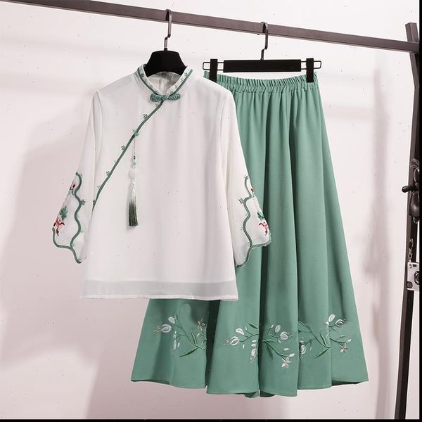 traditional chinese two piece suit cotton linen blouse embroidery national style womens improved clothes short tang suit, Gray
traditional chinese two piece suit cotton linen blouse embroidery national style womens improved clothes short tang suit, Gray