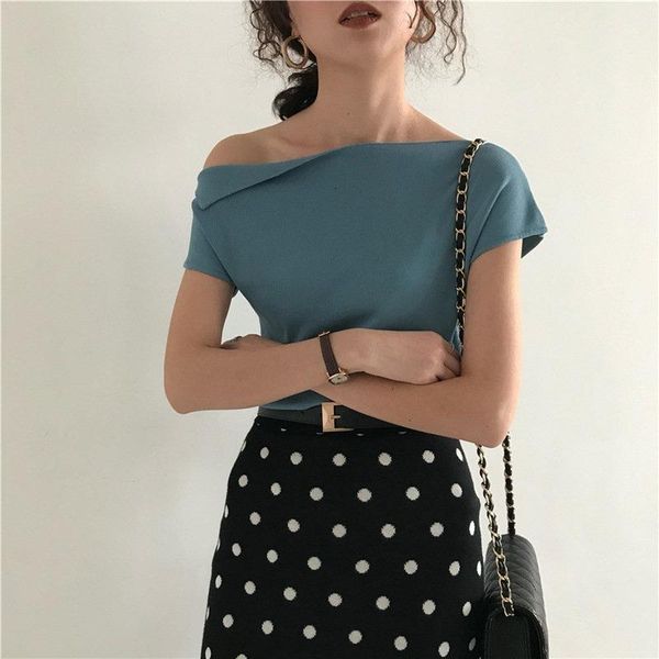 2021 women summer classical and elegant fashion design concise casual all-match slim fit short sleeve asymmetrical t-shirts, White
2021 women summer classical and elegant fashion design concise casual all-match slim fit short sleeve asymmetrical t-shirts, White