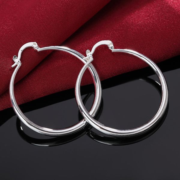 fine 4cm diameter 925 sterling silver big circle earrings women fashion jewelry christmas gifts wedding party, Golden
fine 4cm diameter 925 sterling silver big circle earrings women fashion jewelry christmas gifts wedding party, Golden