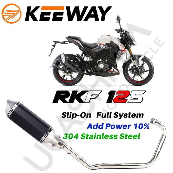 motorcycle exhaust system muffler full sytem slip on for keeway rkf 125 rkf125 escape
motorcycle exhaust system muffler full sytem slip on for keeway rkf 125 rkf125 escape