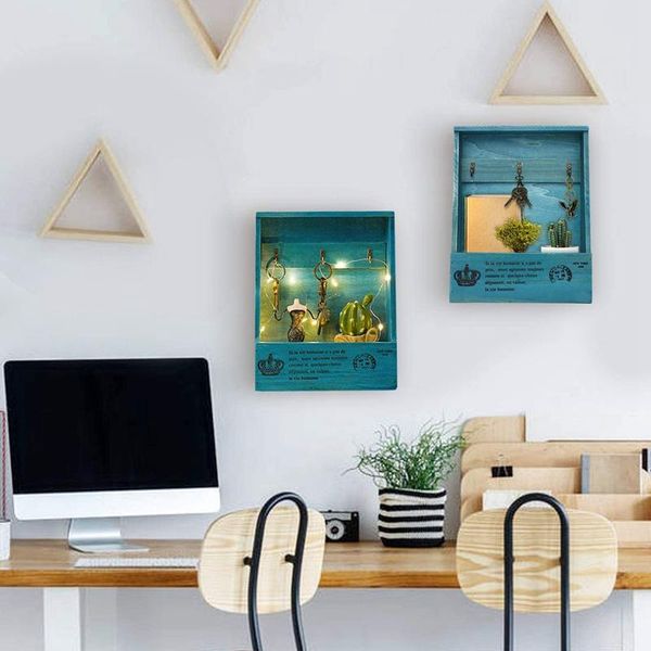 hooks & rails wall holder mounted storage decoration wooden key hanging organizer retro mail box home decor small objects shelf basket
hooks & rails wall holder mounted storage decoration wooden key hanging organizer retro mail box home decor small objects shelf basket