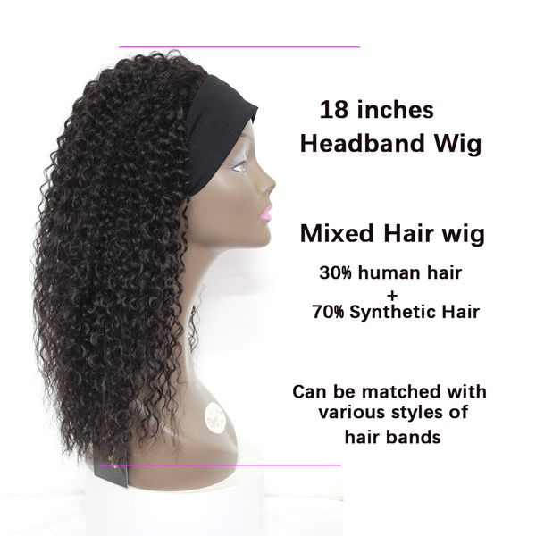 costume accessories kinky curly headband wigs synthetic hair full machine made wigs for black women 18 inch curly hair daily wig with headba, Silver
costume accessories kinky curly headband wigs synthetic hair full machine made wigs for black women 18 inch curly hair daily wig with headba, Silver
