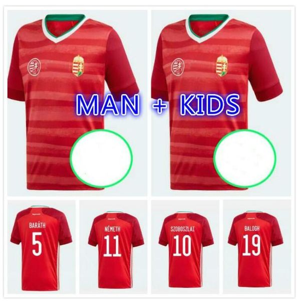 men + kids 2020 hungary soccer jersey 2021 home dominik szoboszlai orban szalai baráth camesa shirt football uniform boys maillot de futol, Black;yellow
men + kids 2020 hungary soccer jersey 2021 home dominik szoboszlai orban szalai baráth camesa shirt football uniform boys maillot de futol, Black;yellow