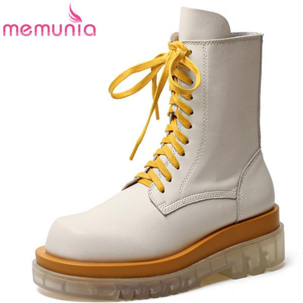 boots memunia genuine leather footwear women ankle autumn winter casual shoes ladies thick bottom motorcycle, Black
boots memunia genuine leather footwear women ankle autumn winter casual shoes ladies thick bottom motorcycle, Black