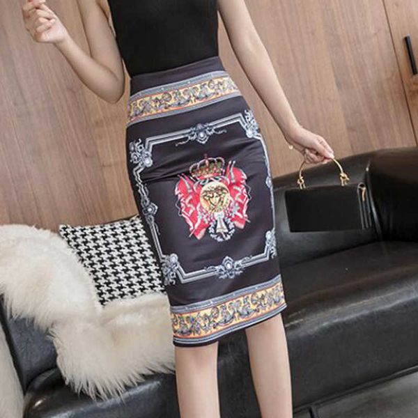 women skirts 17 colors printing elastic pencil skirt summer skirts fashion faldas mujer jupe high waist slim knee skirts 210702, Black
women skirts 17 colors printing elastic pencil skirt summer skirts fashion faldas mujer jupe high waist slim knee skirts 210702, Black