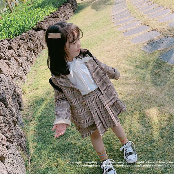 mihkalev kids autumn clothes set for children long sleeve sets plaid jacket +skirt 2pecs baby girl clothing sets girls outfits, White
mihkalev kids autumn clothes set for children long sleeve sets plaid jacket +skirt 2pecs baby girl clothing sets girls outfits, White