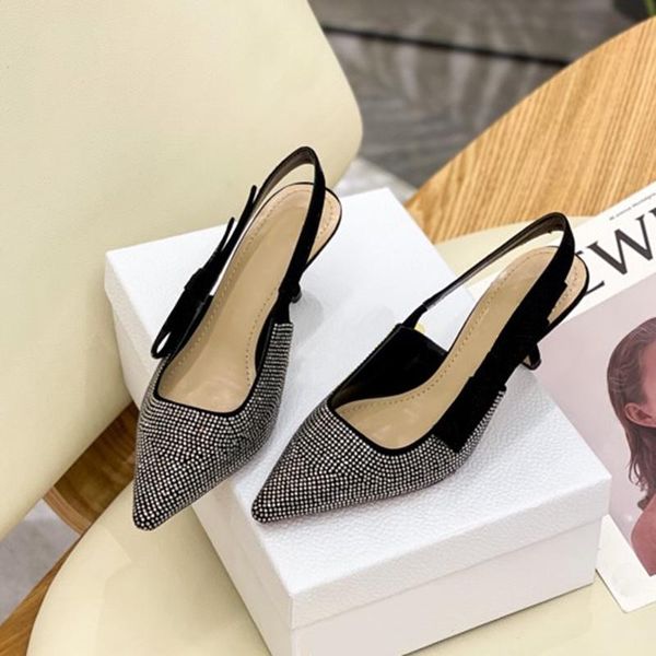 sandals crystal women pumps cut out pointe toe high heels genuine leather dress party shoes woman ladies slingbacks, Black
sandals crystal women pumps cut out pointe toe high heels genuine leather dress party shoes woman ladies slingbacks, Black