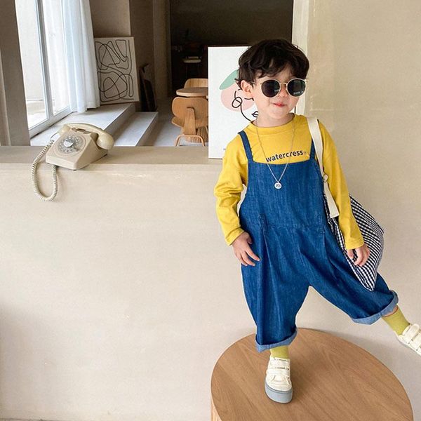 jumpsuits hayana 2021 autumn kids clothes overalls solid pants korean denim casual children clothing, Blue
jumpsuits hayana 2021 autumn kids clothes overalls solid pants korean denim casual children clothing, Blue