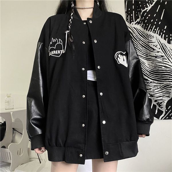 women's fur & faux punk oversize outerwear female streetwear korean vintage casual baseball uniform harajuku chic black jacket um1q
women's fur & faux punk oversize outerwear female streetwear korean vintage casual baseball uniform harajuku chic black jacket um1q