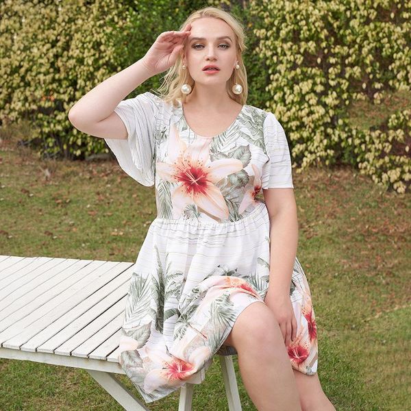casual dresses 2021 summer dress women short sleeve floral print sundress high waist hole backless plus size mini beach, Black;gray
casual dresses 2021 summer dress women short sleeve floral print sundress high waist hole backless plus size mini beach, Black;gray
