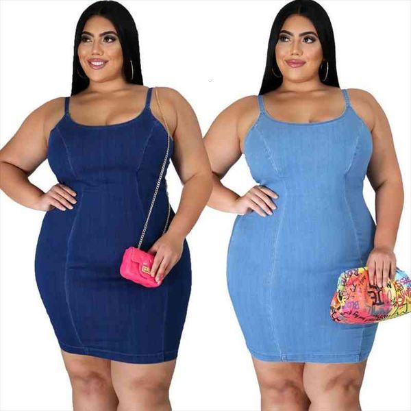 arrivals women solid denim dress autumn ladys plus size strapless spaghetti strap sleeveless bodycon mini dresses, Black;gray
arrivals women solid denim dress autumn ladys plus size strapless spaghetti strap sleeveless bodycon mini dresses, Black;gray