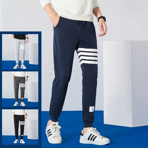 casual men's autumn fashion brand tb thom classic toe 4-bar knitting guard sports pants, Black
casual men's autumn fashion brand tb thom classic toe 4-bar knitting guard sports pants, Black