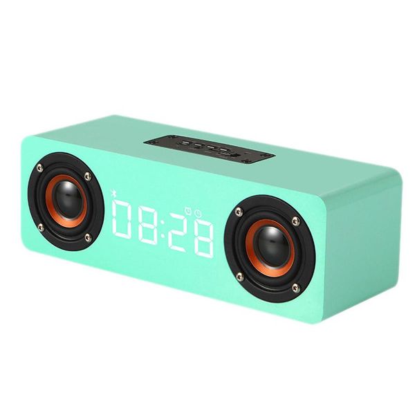 m5c multifunctional clock wireless bluetooth speaker mini wooden speaker for home computer
m5c multifunctional clock wireless bluetooth speaker mini wooden speaker for home computer
